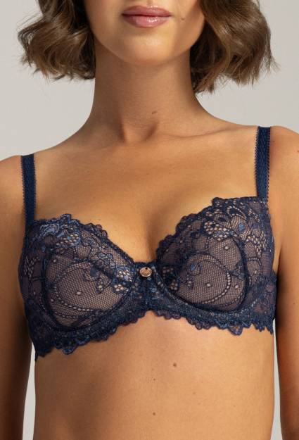 Biustonosz AV 2137 Push Up Navy Blue