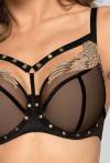 Biustonosz czarny półusztywniany – STARLING N° 02 SEMI SOFT BLACK