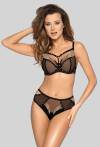 Biustonosz czarny półusztywniany – STARLING N° 02 SEMI SOFT BLACK