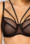 Pois Pois N° 03 soft bra, black