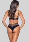 Biustonosz NOVIKA czarny – ZOELLE N° 01 PUSH UP BLACK