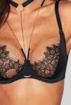 Biustonosz NOVIKA czarny, miękkie miseczki – HARPER N° 03 SOFT BLACK