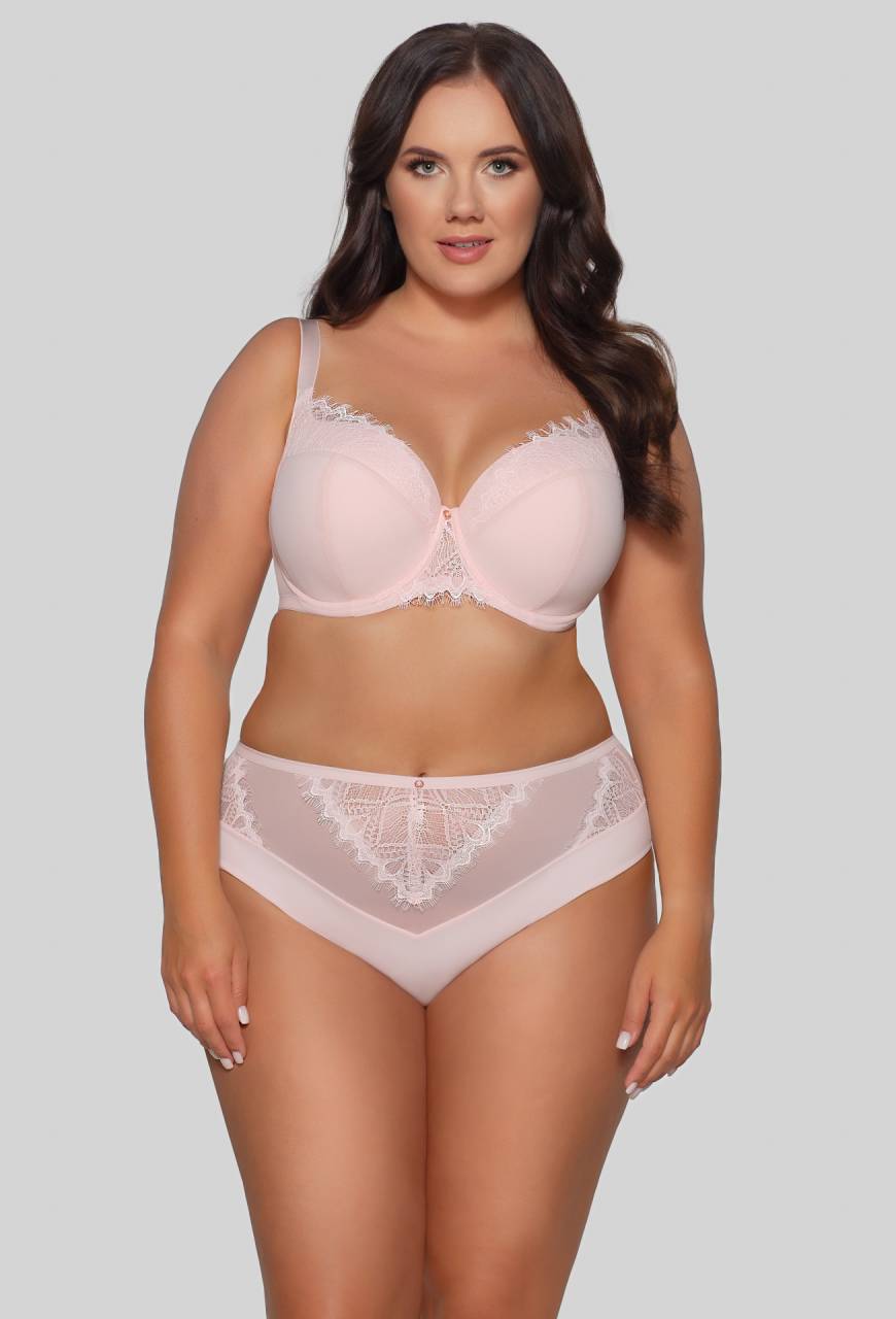 Biustonosz AVA różowy, pełne miseczki  – AV 2078 Full Cup Petal Pink