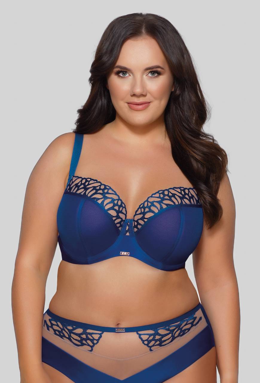 Biustonosz AVA półusztywniany - AV 2056 Semi Soft Cobalt