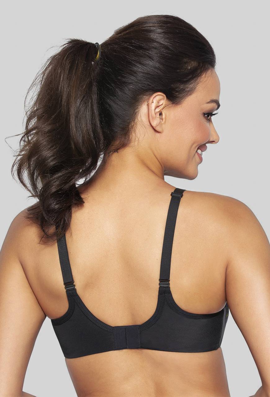Biustonosz AVA czarny sportowy CARRI Soft Black