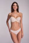 Biustonosz AVA bardotka beżowy - AV 1787 Strapless Beige