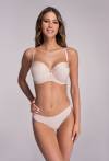 Biustonosz AVA bardotka beżowy - AV 1787 Strapless Beige