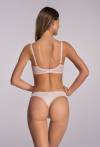 Biustonosz AVA Soft Beż – koronkowy, oddychający AV 1396 Beige
