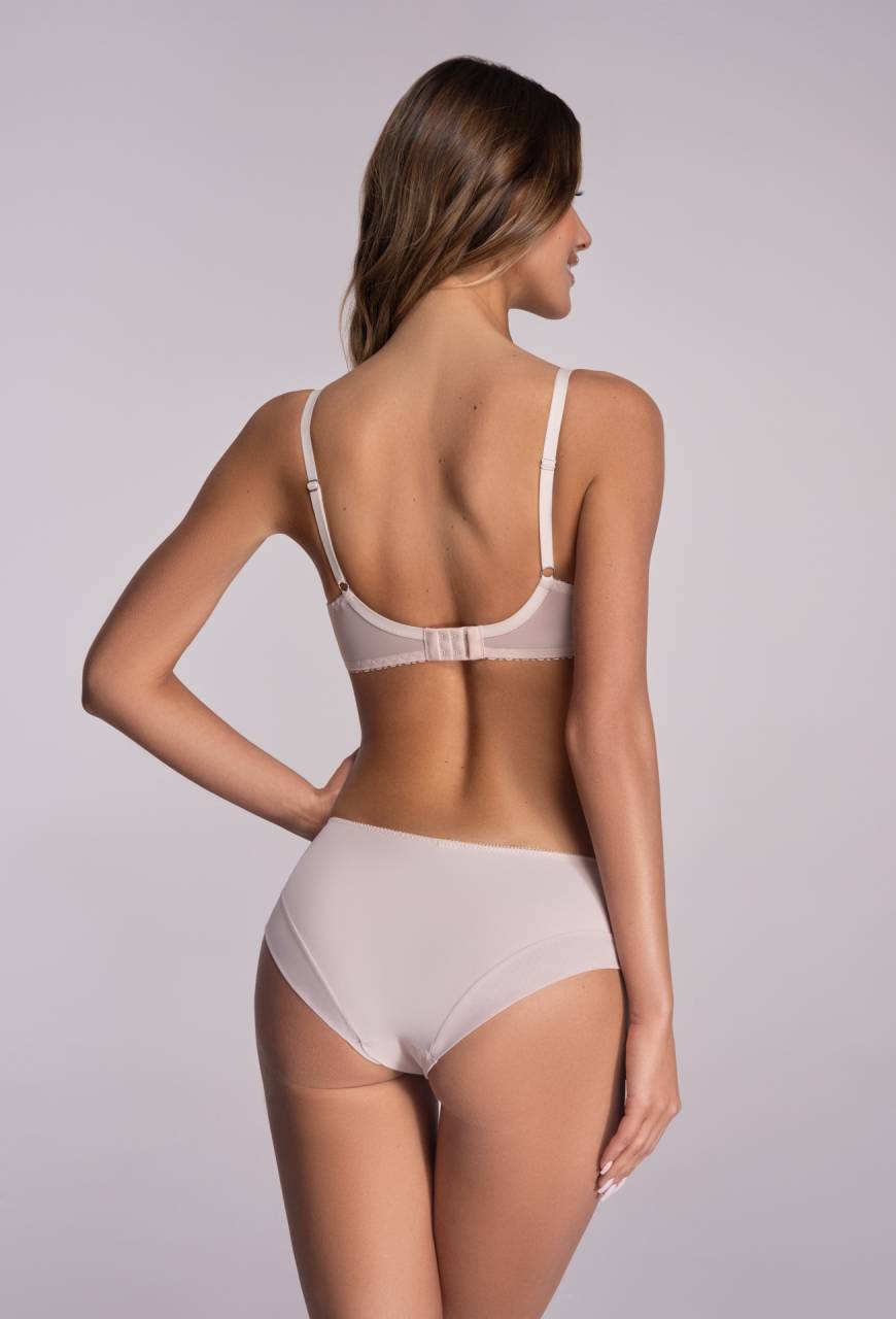 Biustonosz AVA beżowy, klasyczna elegancja i komfort - AV 2111 Soft Beige