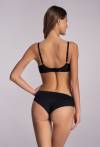Biustonosz AVA czarny, półusztywniany - AV 2110 Semi Soft Black
