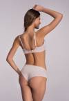 Biustonosz AVA beżowy, półusztywniany – AV 2102 Semi Soft Beige