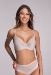 Biustonosz AVA beż miękka braletka, tiul – AV 2103 Soft Bralette Beige