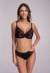 Biustonosz AVA czarny - AV 2104 Push Up Black