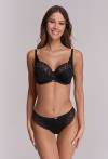 Biustonosz AVA czarny z miękkimi miseczkami - AV 2106 Soft Black