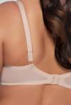 Biustonosz AVA beżowy, miękki, koronkowy – AV 2109 Soft Beige