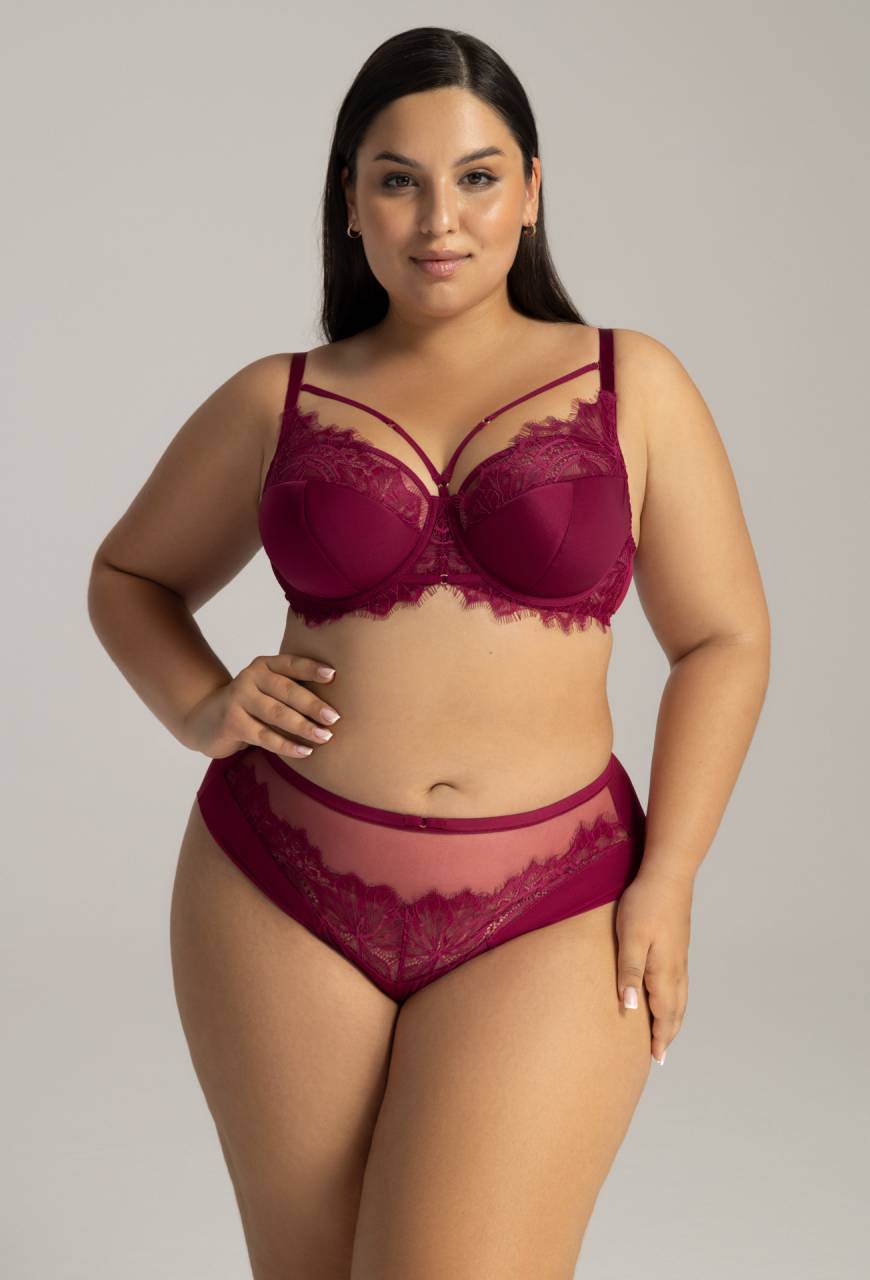 Brazyliany AVA - bordowa elegancja i zmysłowość - AV 2149/B CHIANTI